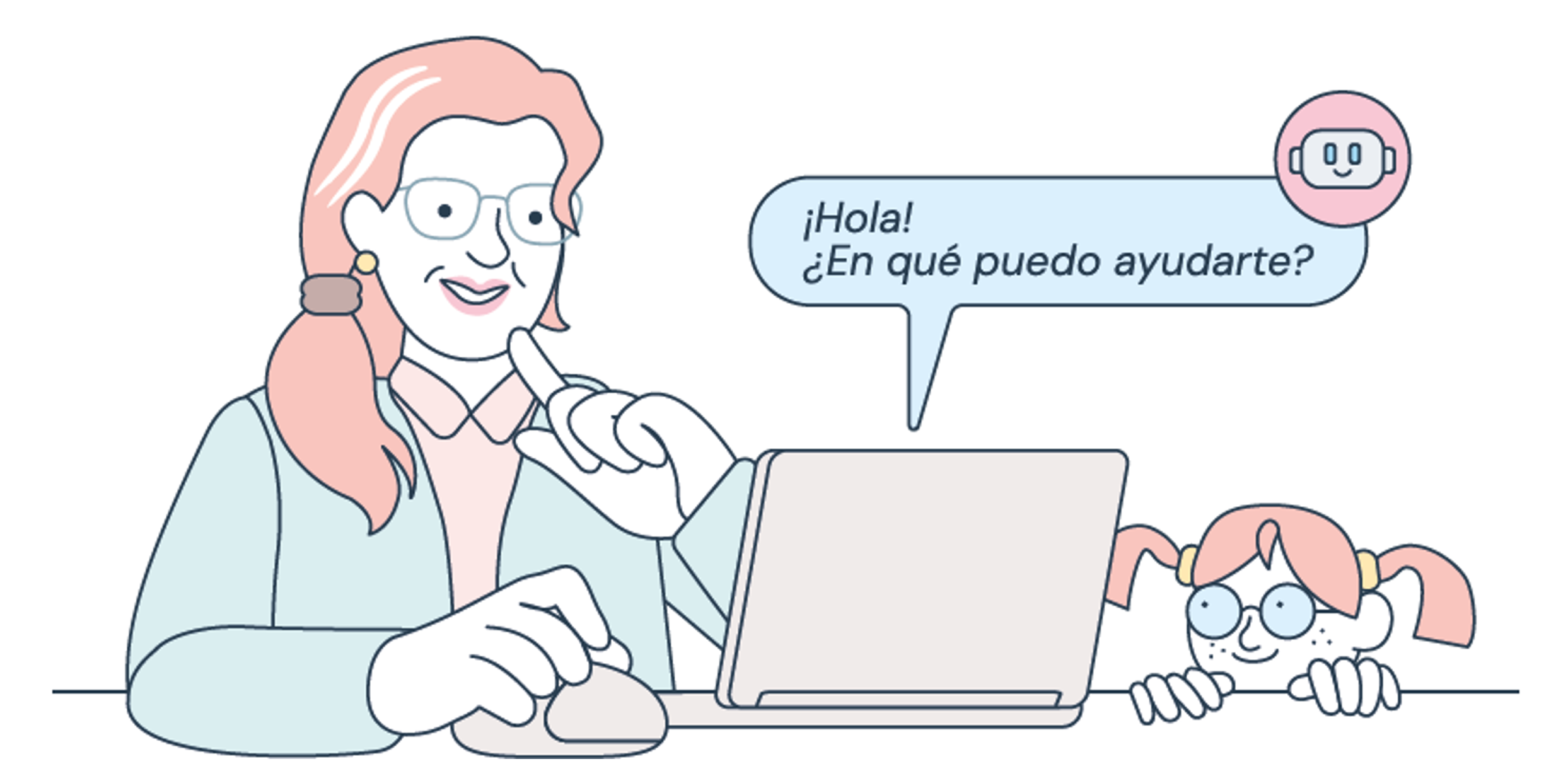 Ilustración de I.A. a tu alcance